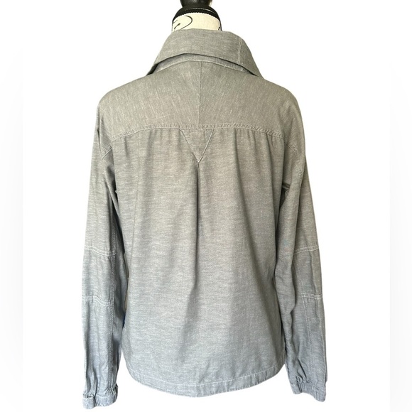 Nike 6.0 women’s 100% cotton gray lightweight zip up jacket size small - Picture 4 of 12